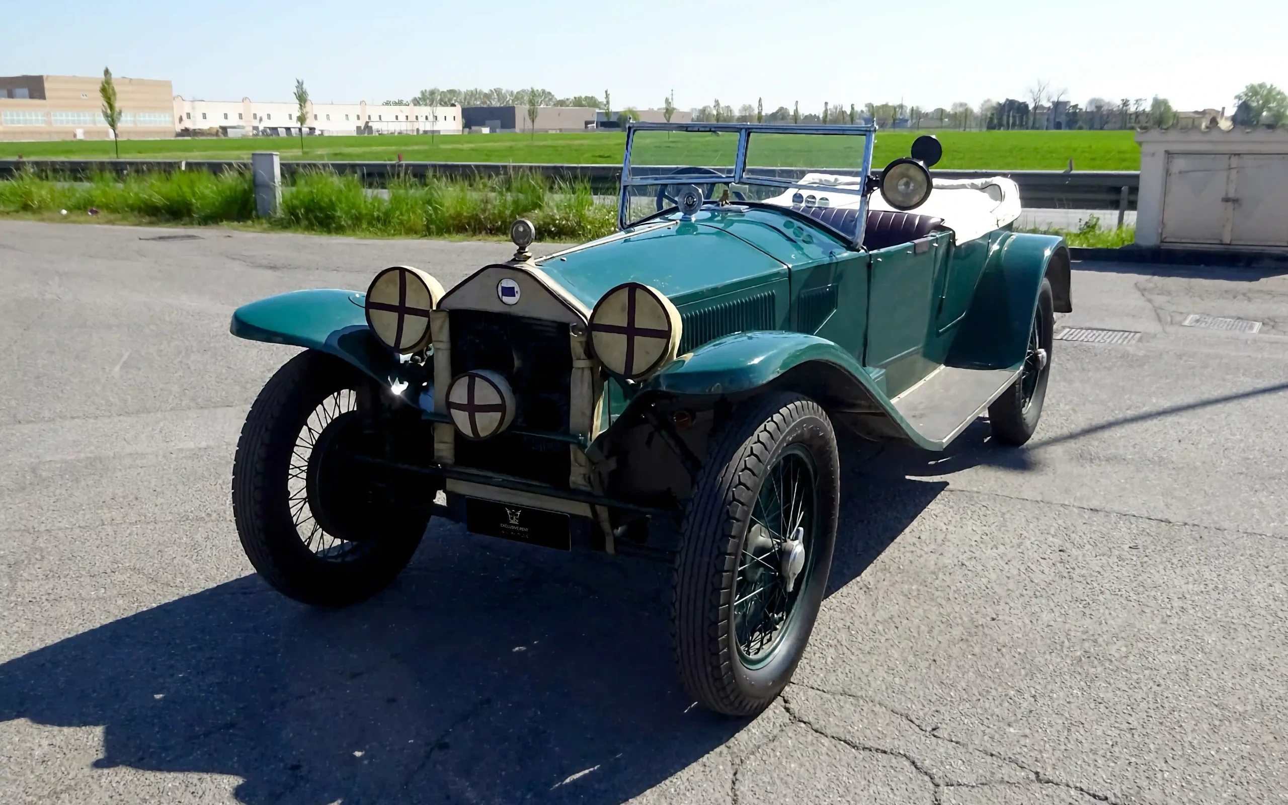 Lancia Lambda Torpedo / Spider (1927–1931), vettura storica anteguerra eleggibile per rievocazioni di regolarità, disponibile per il noleggio con programma tecnico dedicato