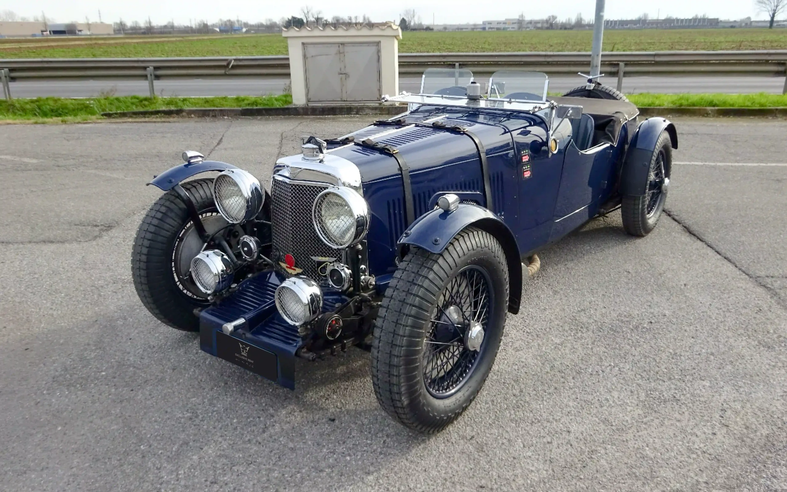 Aston Martin Le Mans (1932–1934), vettura storica sportiva eleggibile per rievocazioni di regolarità, disponibile per il noleggio con servizio tecnico strutturato